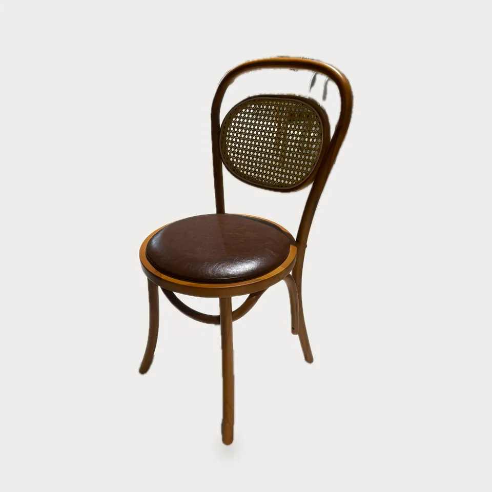 Avery Cane Bentwood Chair