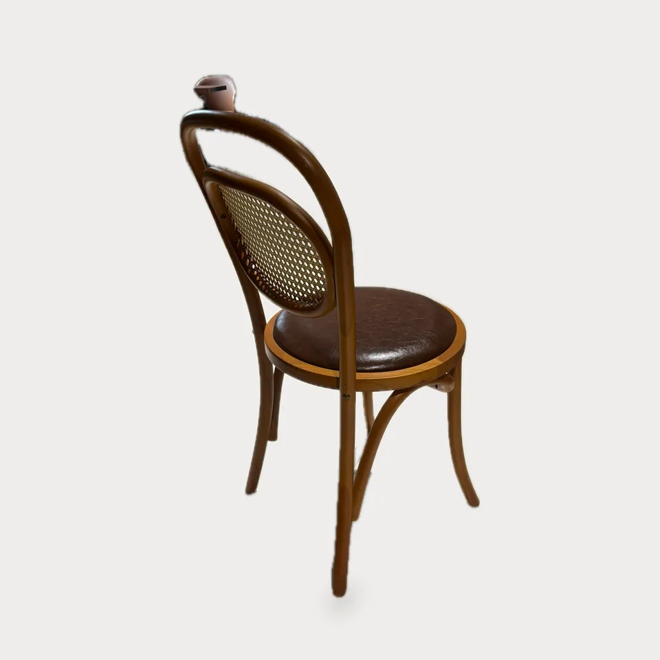 Avery Cane Bentwood Chair view 2